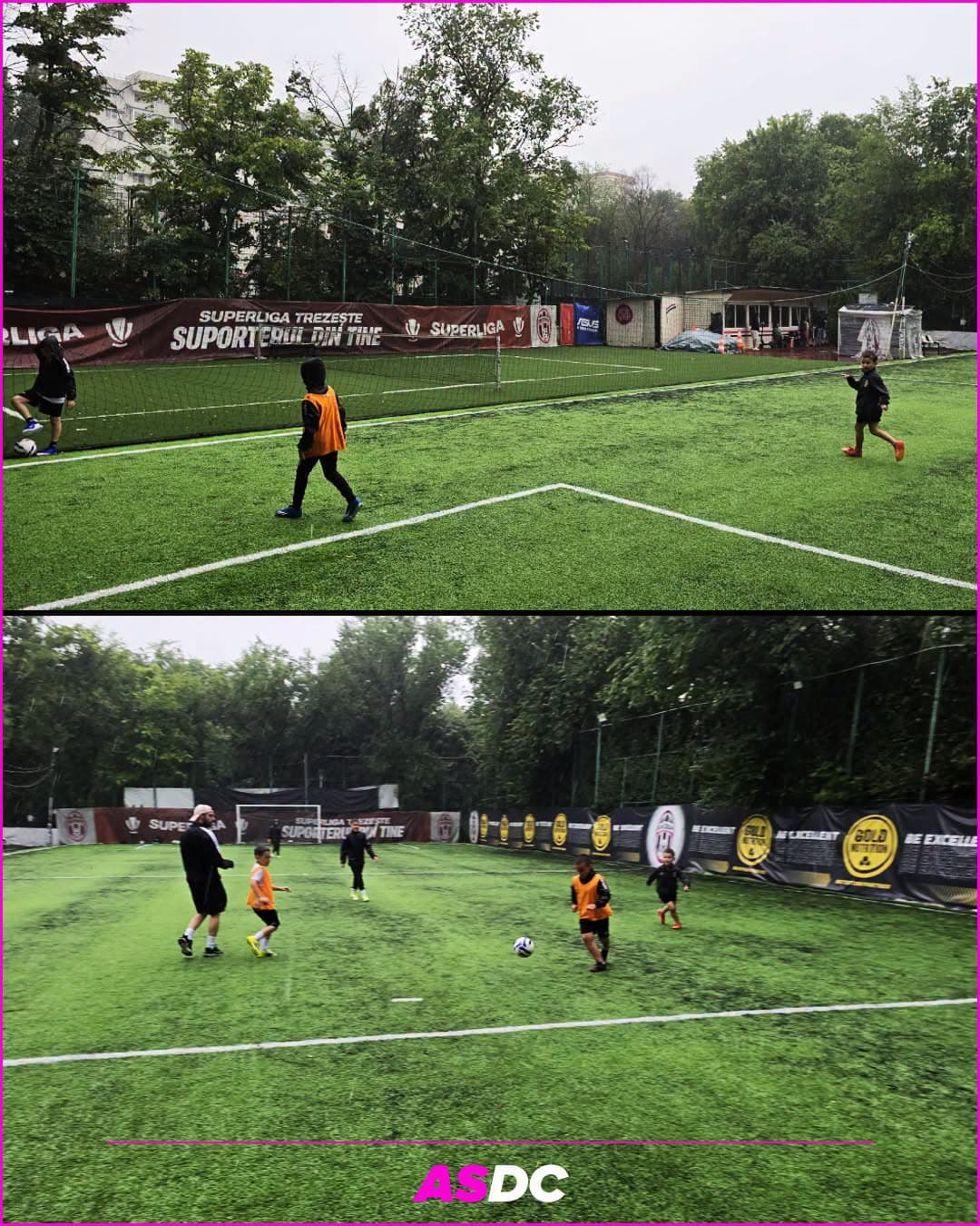 Antrenament pe vreme rea, la baza din Sector 2